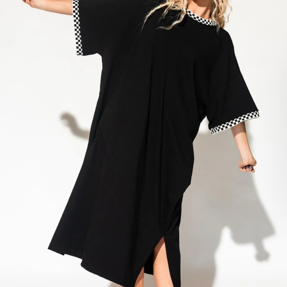 Dressed in LaLa Frankie Dress - Checkered